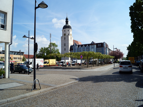 Gurkenradweg - Spreewald - Lübben - Marktplatz Gurkenradweg - Spreewald - Lübben - Marktplatz