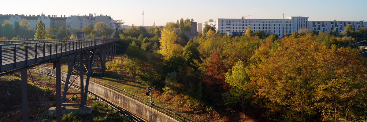 Mauerradweg Berlin Oktober 2018