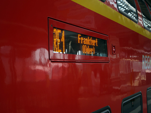 RE1 nach Frankfurt (Oder) - Oder-Neiße-Radweg RE1 nach Frankfurt (Oder) - Oder-Neiße-Radweg