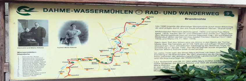 Dahmeradweg - von Drahnsdorf bis Berlin Köpenick Dahmeradweg - von Drahnsdorf bis Berlin Köpenick