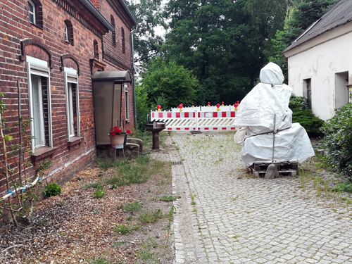 Brücke an der Brandmühle war leider gesperrt Brücke an der Brandmühle war leider gesperrt