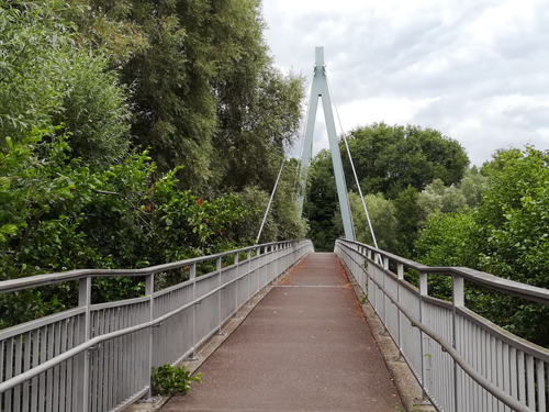 Dolgenbrodt Fahrradbrücke an Kuddels Kneipe Dolgenbrodt Fahrradbrücke an Kuddels Kneipe