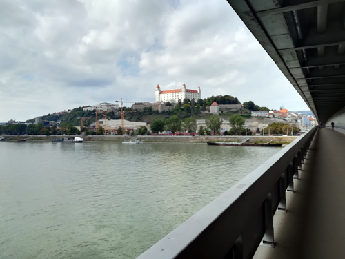 Unser Radfahrziel Pressburger Burg Bratislava Unser Radfahrziel Pressburger Burg Bratislava