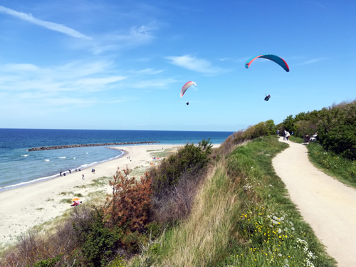 Steilküste zwischen Wustrow und Ahrenshoop Steilküste zwischen Wustrow und Ahrenshoop