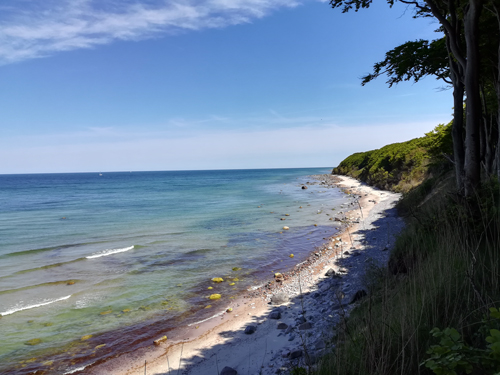 Kliffabschnitt bei Kap Arkona bis zu 35 Meter hoch Kliffabschnitt bei Kap Arkona bis zu 35 Meter hoch