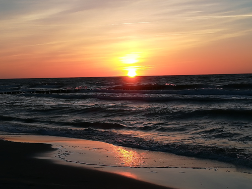 Sonnenuntergang Campingpark Kühlungsborn Sonnenuntergang Campingpark Kühlungsborn