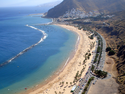 Teneriffa - Playa de Las Teresitas - San Andrés Teneriffa - Playa de Las Teresitas - San Andrés