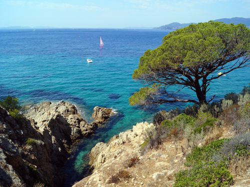 Côte d’Azur - La Croix Valmer - zum Cap Lardier Côte d’Azur - La Croix Valmer - zum Cap Lardier