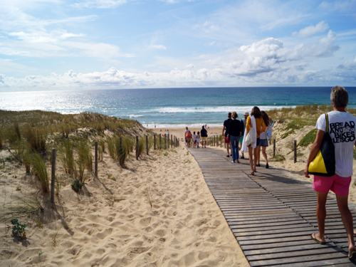 Beach Grand Crohot - Atlantik - am Cap Ferret Beach Grand Crohot - Atlantik - am Cap Ferret