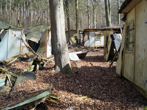 Ferienlager Bansin - Bansiner Bungalow Ruinen