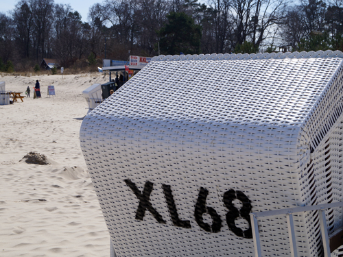Ostseeinsel Usedom - Strandkorb (2,50 €/h)