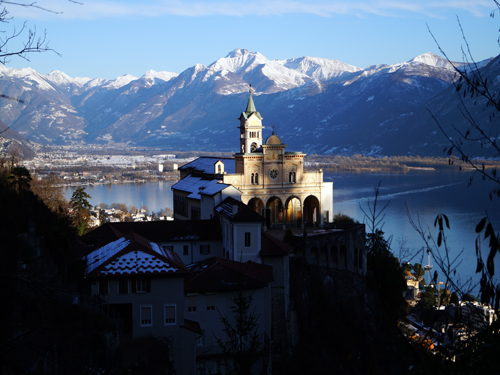 Wallfahrtskirche Madonna del Sasso - Locarno Wallfahrtskirche Madonna del Sasso - Locarno