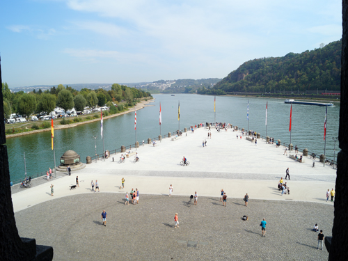 Mosel -Koblenz - Deutsches Eck Mosel -Koblenz - Deutsches Eck