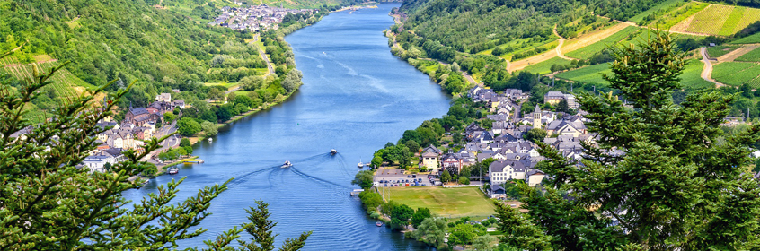 Mosel - Moselweinstraße - Burg Eltz - Deutsches Eck - Calmont-Klettersteig Mosel - Moselweinstraße - Burg Eltz - Deutsches Eck - Calmont-Klettersteig