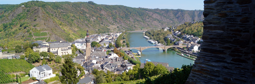 Mosel - Moselweinstraße - Burg Eltz - Deutsches Eck - Calmont-Klettersteig Mosel - Moselweinstraße - Burg Eltz - Deutsches Eck - Calmont-Klettersteig