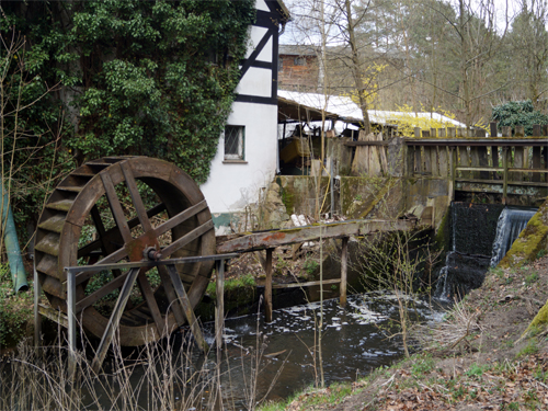Bremsdorfer Mühle bis zur Schlaubemühle April 2021