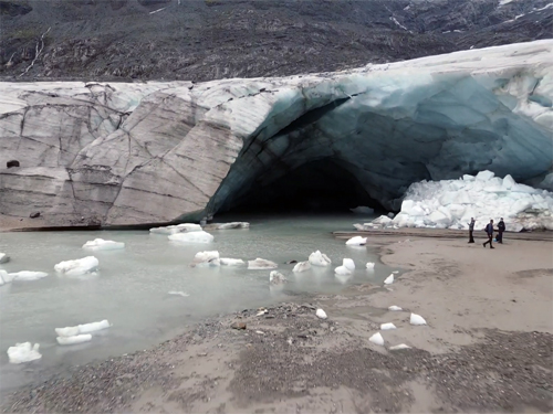 Die Pasterze - der größte Gletscher Österreichs