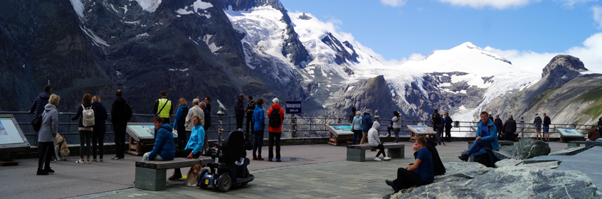 Großglockner-Hochalpenstraße - Kaiser-Franz-Josefs-Höhe - Pasterzengletscher