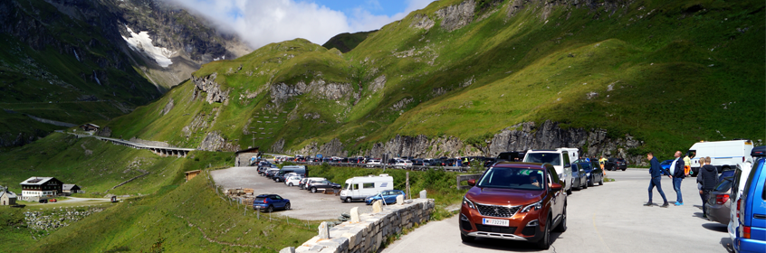 Großglockner-Hochalpenstraße - Kaiser-Franz-Josefs-Höhe - Pasterzengletscher