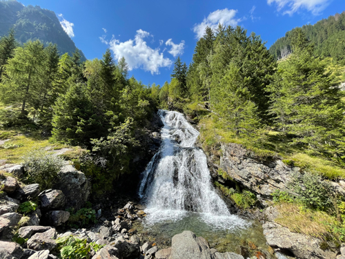 Am Schwarzensee - Säusenbacher Wasserfall Am Schwarzensee - Säusenbacher Wasserfall