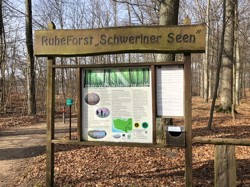 Schweriner RuheForst auf Schelfwerder März Schweriner RuheForst auf Schelfwerder März